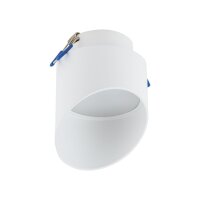 Spot encastré GX53 Blanc Aluminium Plafond...