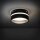 Spot encastré GU10 Ø 8 cm Noir Aluminium Moderne