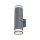 Lampe dextérieur murale 2 flammes Up Down IP44 E27 aluminium