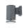 Außenlampe Wand IP44 E27 Graphit Downlight Eingang