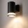 Außenlampe Wand IP44 E27 Graphit Downlight Eingang