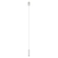 Pendelleuchte &Oslash; 4 cm GU10 R35 Wei&szlig; Metall verstellbar