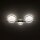 Deckenleuchte LED Schwarz 100 cm lang 3000 K 1100 lm Modern