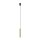 Lampe à suspendre GU10 R35 Ø 4 cm en noir laiton ajustable