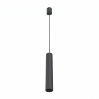 Hängelampe GU10 R35 Ø 4 cm Schwarz Metall...