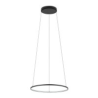 Ring Lustre LED Noir 3000 K 560 lm &Oslash; 45 cm...