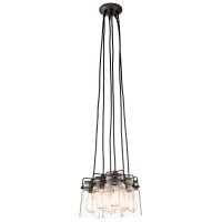 Pendelleuchte ARCO Glas Schirm Industrie Design