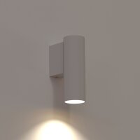 Wandleuchte Weiß GU10 R35 Metall Modern Downlight...