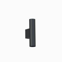 Applique murale escalier couloir noir Up Down 2x GU10 R35...