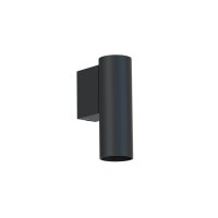 Wandlampe Downlight innen Schwarz GU10 R35 Metall Modern...