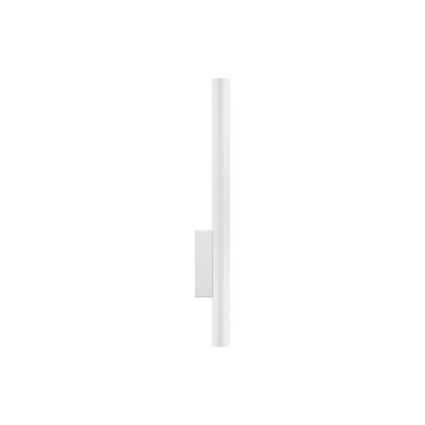 Wandlampe 2-flammig GU10 R35 60 cm hoch Up Down Weiß Metall Modern