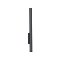 Wandleuchte Schwarz 2-flammig Up Down GU10 R35 Metall
