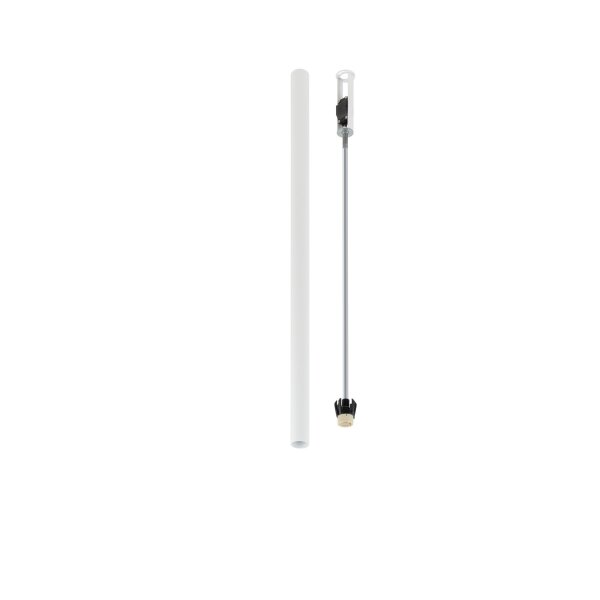 Deckenlampe Aluminium GU10 R35 Ø 4 cm Weiß schmal
