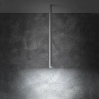 Plafonnier aluminium GU10 R35 Ø 4 cm blanc...