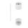 Deckenlampe Aluminium GU10 R35 Ø 4 cm Weiß schmal