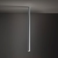 Deckenspot Weiß Ø 4 cm rund H: 90 cm GU10...