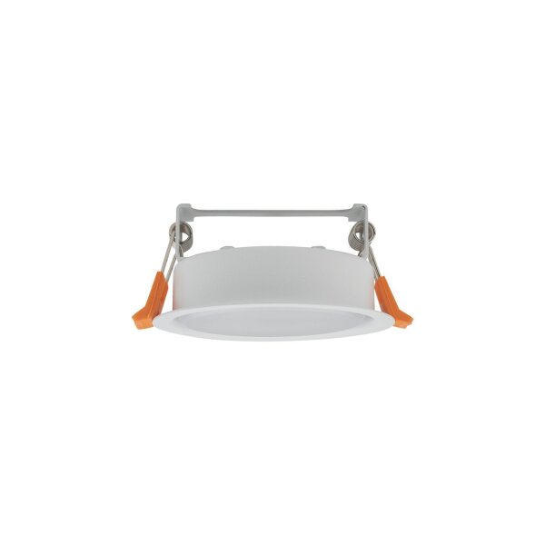 Decken Einbauleuchte rund Ø 9,5 cm Weiß für GX53 klein