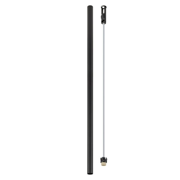 Deckenlampe Schwarz GU10 R35 Ø 4 cm H: 110 cm