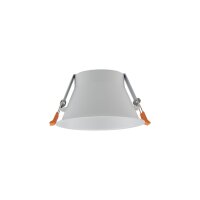 Spot encastré blanc GX53 métal Ø...