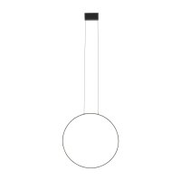 Ring Lampe LED suspendue Noir 4000 K 700 lm &Oslash; 60 cm