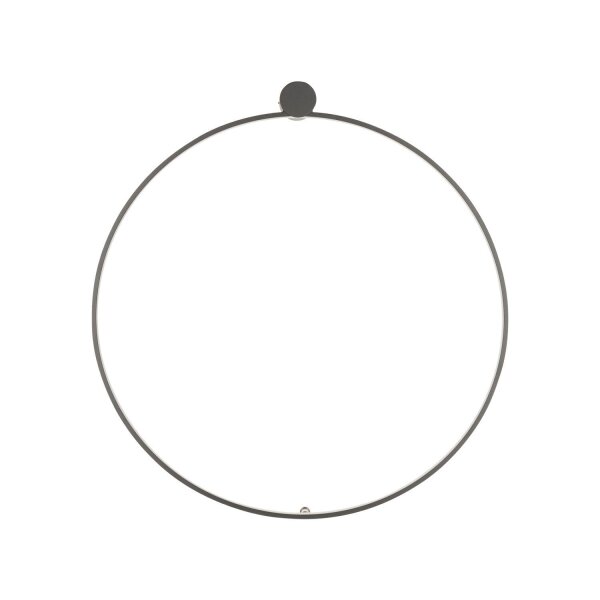 Wandleuchte LED Schwarz 4000 K 700 lm Ø 60 cm Modern