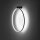 Wandleuchte LED Schwarz 4000 K 700 lm Ø 60 cm Modern