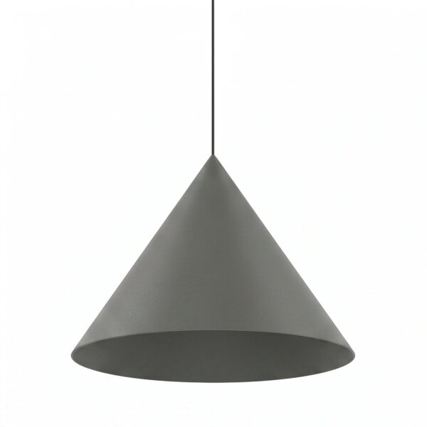 Lampe à suspendre Gris GU10 Ø 50 cm Métal Rétro réglable