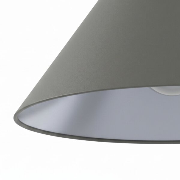 Lampe à suspendre Gris GU10 Ø 50 cm Métal Rétro réglable