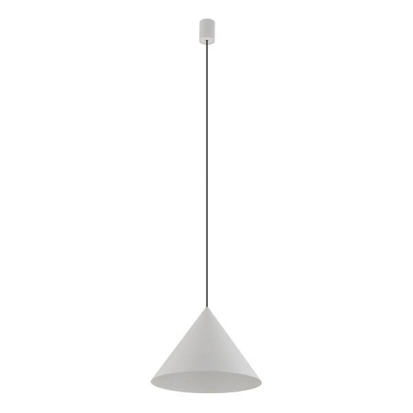 Hängelampe GU10 Hellgrau höhenverstellbar Ø 35 cm