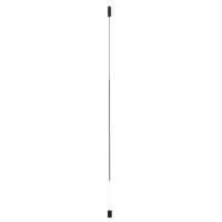 LED Hängeleuchte schmal Ø 5,5 cm Schwarz 4000...