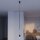 LED Hängeleuchte schmal Ø 5,5 cm Schwarz 4000 K 700 lm Metall