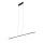 LED Hängelampe Schwarz 4000 K B: 150 cm länglich neutralweiß
