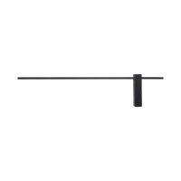 Applique LED indirecte 120 cm de long Noir 4000 K