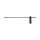 LED Wandlampe indirekt 120 cm lang Schwarz 4000 K