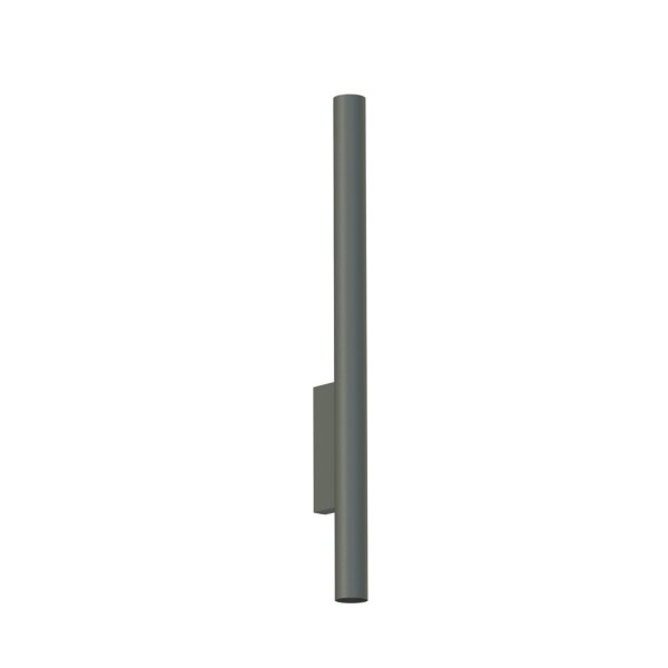 Wandleuchte Up Down GU10 R35 Grau Metall Modern innen
