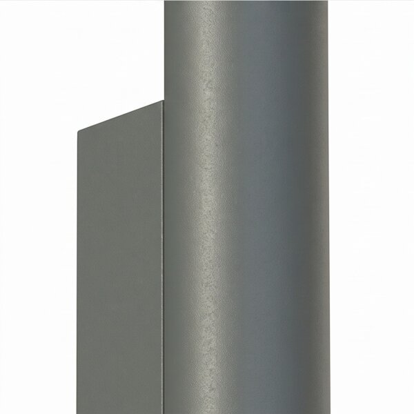 Wandleuchte Up Down GU10 R35 Grau Metall Modern innen
