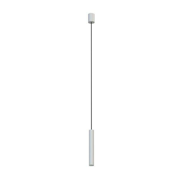 Hängelampe Metall Hellgrau GU10 R35 Ø 4 cm schmal
