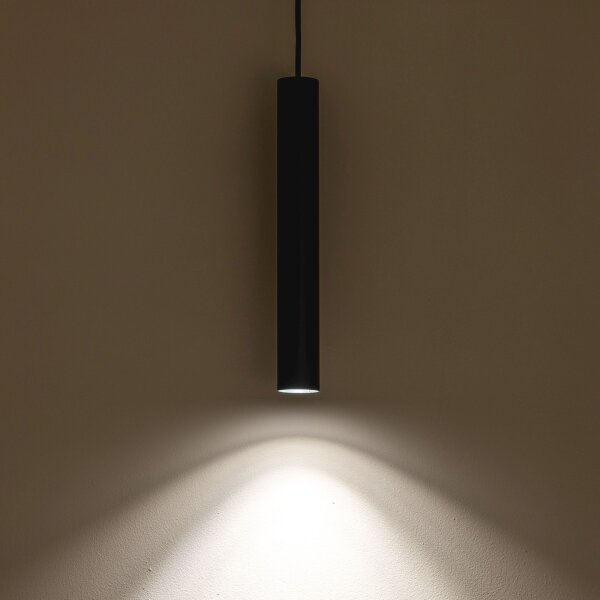 Suspension Gris GU10 R35 Ø 4 cm étroit Métal