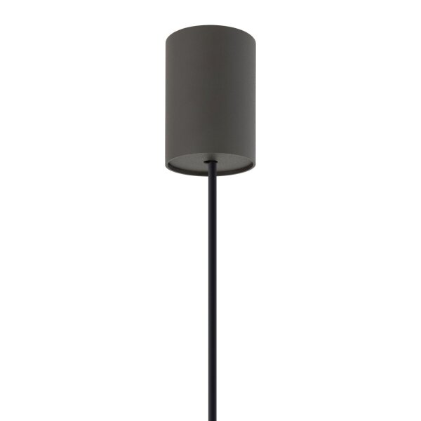 Suspension Gris GU10 R35 Ø 4 cm étroit Métal
