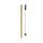 Deckenspot GU10 R35 Messing H: 75 cm 4 cm schmal