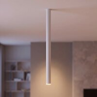 Plafonnier aluminium gris clair GU10 R35 Ø 4 cm H...