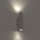 Wandlampe innen Up Down 2-flammig GU10 R35 Hellgrau Metall