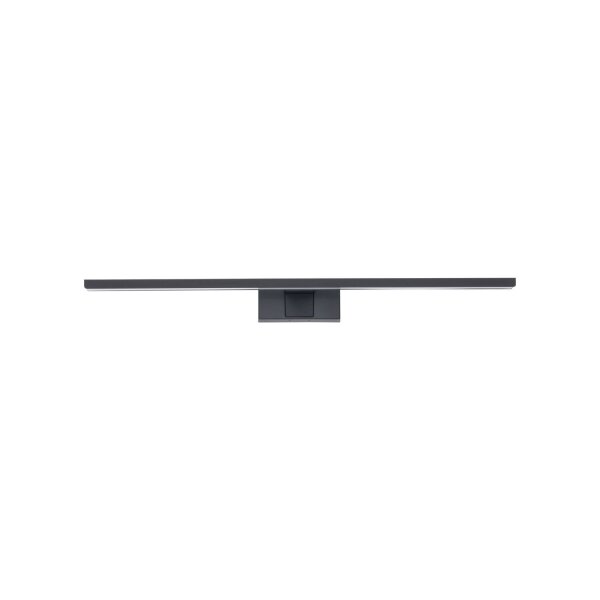 Lampe à miroir LED noire IP44 4000 K 900 lm blanc neutre