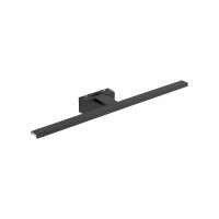 Lampe à miroir LED noire IP44 4000 K 900 lm blanc...