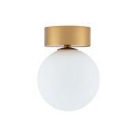 Deckenleuchte Bad Kugel Ø 12 cm G9 in Gold matt...