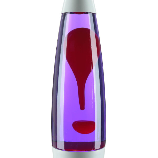 Lavalampe Weiß Lila Rot Retro Design Wohnzimmer ROXY