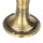 Lampe de chemin petite 25 cm IP64 E27 laiton véritable verre