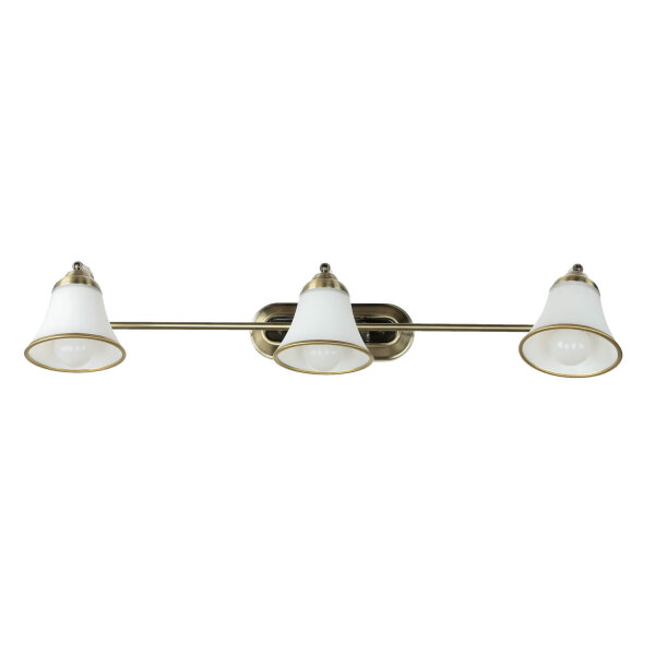 Applique de salle de bain 3xE14 67cm pivotante Art Nouveau GRANDO