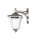 Lampe dextérieur mur laiton massif en nickel E27