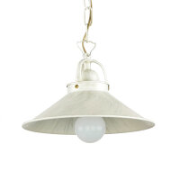 Pendelleuchte Vintage Messing massiv E27 &Oslash; 25 cm
